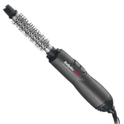 BaByliss BAB2675TTE, Heißluftbürste, Warm, Scrollleiste, Schwarz, Edelstahl, 2,7