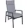 Garden Pleasure SINTRA Gartenstuhl 66 x 55 x 103 cm grau/schwarz 1 St.