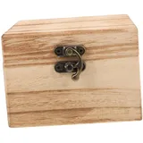 SAFIGLE Holz Uhrenbox aus Paulownia mit Abnehmbarem Kissen zur Uhrenaufbewahrung und Schmuckkasten für Damen und Herren Praktisch und Tragbar
