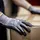 Nitras Skin Flex Strickhandschuhe, Spezial-Stretch-Strick, grau, teilbeschichtet 8