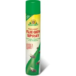 Neudorff Permanent FliegenSpray, bekämpft Fliegen und andere geflügelte Insekten, sowie Fliegenmaden in der Mülltonne, 750 ml, 388