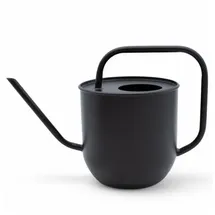 Spetebo Gießkanne Metall schwarz matt 1,8 l