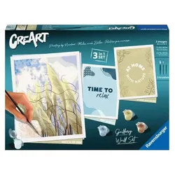 Ravensburger Beschäftigung - Malen nach Zahlen CreArt Gallery Wall Set - Nature