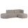 Woood Chios Gartensofa Chaiselongue beige