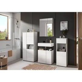 xonox.home Vira Standschrank 60 x 133 x 34 cm Weiß