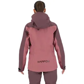 Karpos Midi Shell Jacke Damen Deco Rose/Huckleberry XS