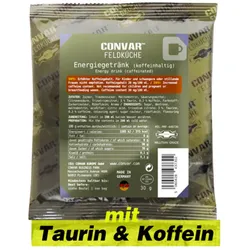 CONVAR FELDKÜCHE Energiegetränk koffeinhaltig - Instant (30g)