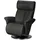 HIMOLLA Relaxsessel 7227 Leder 82 x 109 x 90 cm Schwarz mit Relax-Funktion
