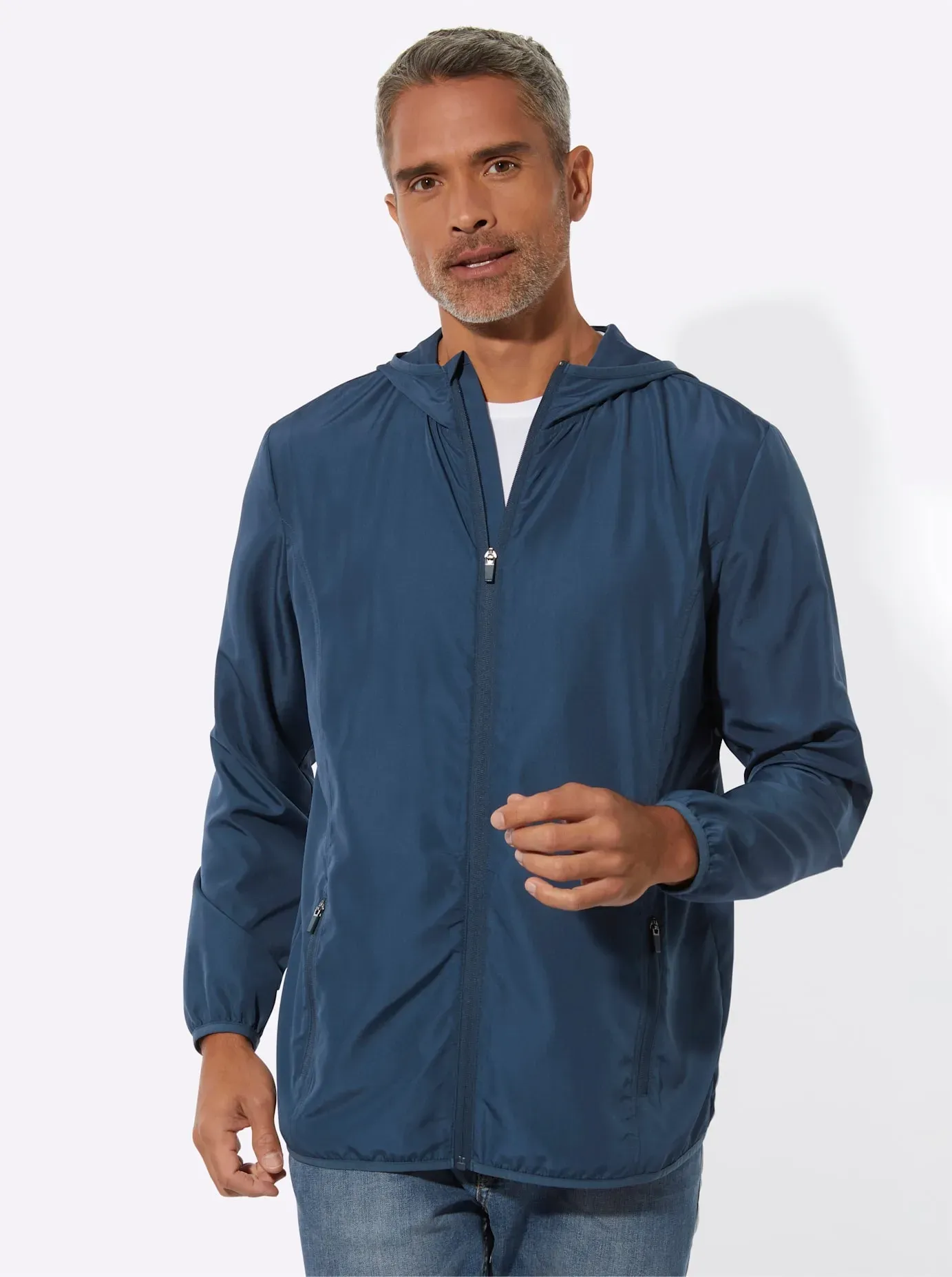 Funktionsjacke CLASSIC, Herren, Gr. 62, dunkelblau, 100% Polyester, unifarben, Jacken Funktionsjacke