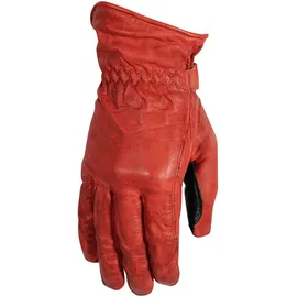 Rusty Stitches Johnny Handschuhe, schwarz-rot, Größe 2XL