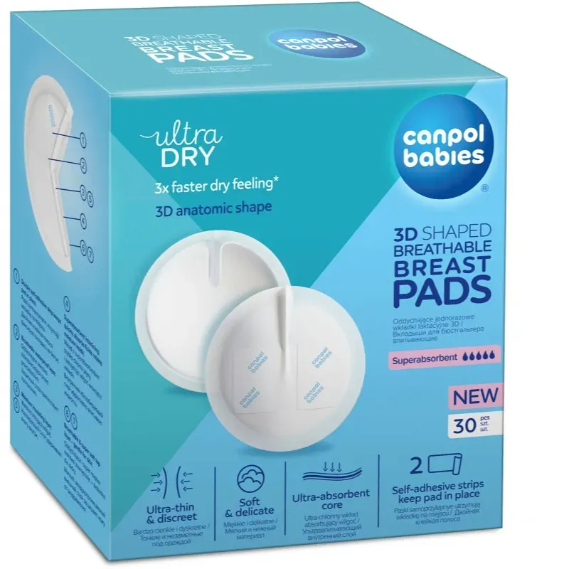 Canpol babies Breast Pads Einweg-Stilleinlagen 30 St.