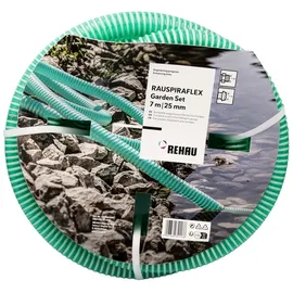 rehau industries se & co. kg Gartenpumpe Schlauch Set 7 m 22 mm grün