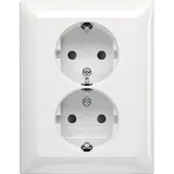 Busch-Jaeger Doppelsteckdose 2TKA00003911 Weiß 2 St.