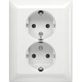 Busch-Jaeger Doppelsteckdose 2TKA00003911 Weiß 2 St.