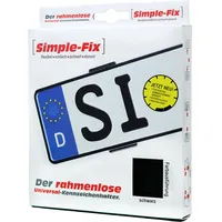 Simple-Fix Kennzeichenhalter Rahmenlos