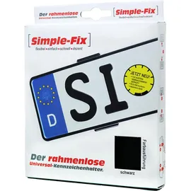 Simple-Fix Kennzeichenhalter Rahmenlos