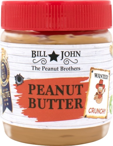 BILL & JOHN Bill&John Erdnussbutter Crunchy (350 g)