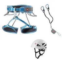 Ocùn Ocun Twist Tech Eco Captur Lite Swivel Shard Klettersteigset - Grey / Blue - L-XL
