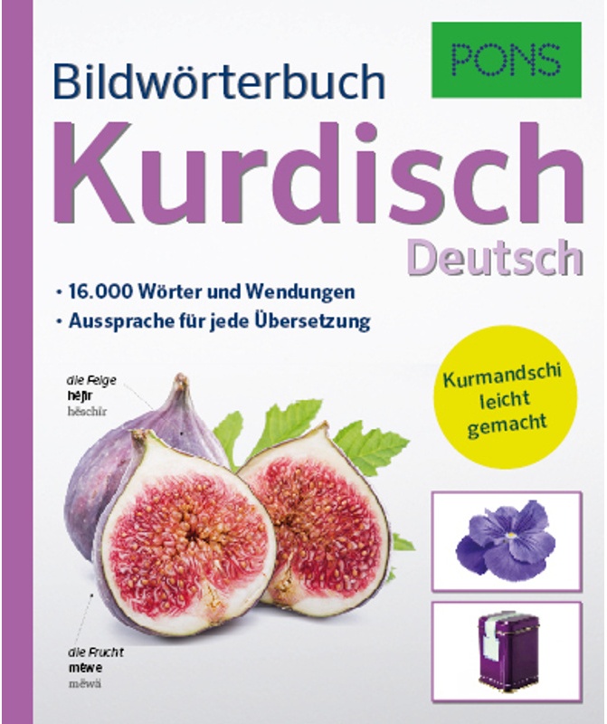 Pons Bildwörterbuch Kurdisch - Deutsch, Kartoniert (TB)