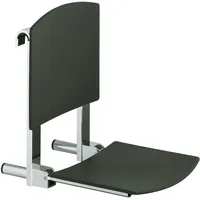 Keuco Plan Care 34981 Klappsitz silber-eloxiert/weiß