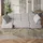 masseno WOHNLANDSCHAFT TERAMO Beige, Velours-Stoff mit Schlaffunktion