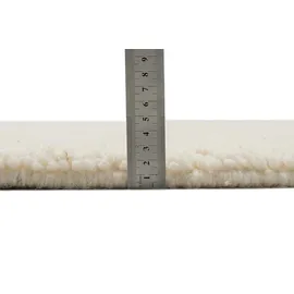 OTTO home Wollteppich OTTO HOME "Mohan" Gr. 6, beige (natur weiß), B:200cm H:25mm L:300cm, Wolle, Teppiche, echter Berber aus Marokko, reine Wolle, Woll-Shaggy, handgeknüpft