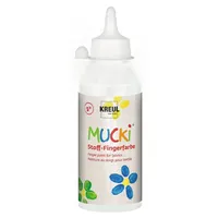 Kreul Mucki Stoff-Fingerfarbe 250 ml weiß