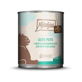 MjAMjAM Purer Fleischgenuss 800g Dose Katzennassfutter Sparpaket 12 x 800 Gramm gute Pute Pur