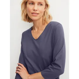 CALIDA Blooming Nights Pyjama Grau 44/46