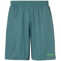 Uhlsport Center Basic Shorts, fir grün/Fluo grün L