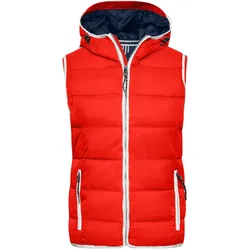 Damen Maritime Weste "JN1075" - M - red/white