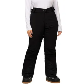 Ulla Popken Funktionshose Regular Schwarz XXL