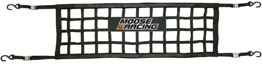 Moose Hard-parts Moto-gate Gepäcknetz - Black - One Size