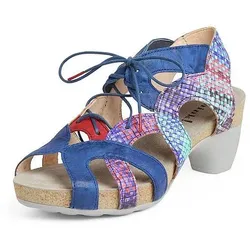 Plateau-Sandale Traudi Think! blau, 41