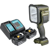 Makita Makita, DML 812 SF Akku Handstrahler 18 V 1250 lm LED Olive Grün Outdoor Adventure Sonderedition + (1250 lm)