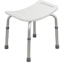 Eschenbach Duschhocker gebogen weiß