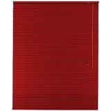 Original Easy-Shadow Aluminium Jalousie Jalousette Breite 150 x 150 cm Höhe in Farbe rot - Bedienseite rechts - Fensterjalousie Jalousien Alu-Jalousien Alu-Jalousetten Fenster Rollo Lamellenbreite 25 mm Lamellen / Maßanfertigung