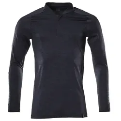 Langarm-Poloshirt COOLMAX® Pro "ACCELERATE" - 3XL - schwarzblau