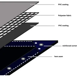 vidaXL Abdeckplane 4 x 6 m Weiß