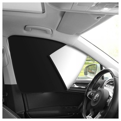 GelldG Autosonnenschutz Sonnenschutz Auto Vorhang Sonnenschutz Auto Magnetisch für UV-Schutz 20 cm