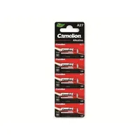 Camelion 12V-Batterie, Plus Alkaline, A27, 5 Stück