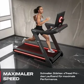 Sportstech sTread Pro Laufband | Schwarz