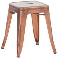 deluke Hocker FULDA Metall 40 x 46 x 40 cm Bronze