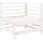 vidaXL 6-tlg. Garten-Lounge-Set Weiß Massivholz Kiefer