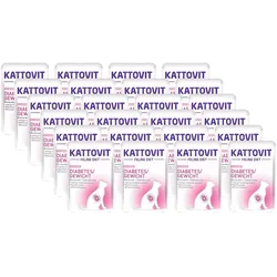 Kattovit Diabetes/Fettlachs 24x85g Beutel