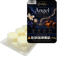 WonderWax Duftwachs WonderWax® Parfume Duftriegel 6 x Duftwachs Kreise Weiß (Angel), Duftrichtung: Angel