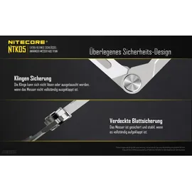 Nitecore NTK05 Schwarz