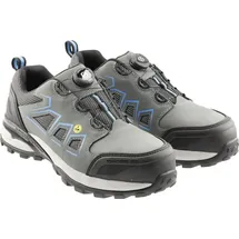 Högert FULDE Sicherheitsschuhe LACE SYSTEM S3S SR FO ESD, Halbschuhe, EPA-Zone, Schutz vor elektrostatischer Entladung, Schnelle und einfache Schnürregul... - Schwarz - 46