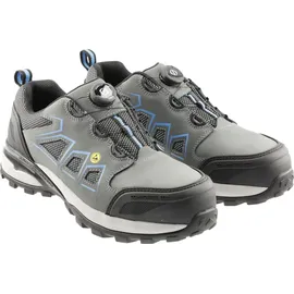 Högert FULDE Sicherheitsschuhe LACE SYSTEM S3S SR FO ESD, Halbschuhe, EPA-Zone, Schutz vor elektrostatischer Entladung, Schnelle und einfache Schnürregul... - Schwarz - 46