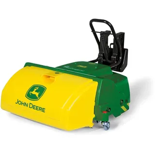 Rolly Toys 409716 rollyTrac Sweeper John Deere, Kehrmaschiene für Traktor rollyJunior, rollyFarmtrac, rollyFarmtrac Classic, rollyFarmtrac Premium, rollyX-Trac, rollyTruck (Unimog), ab 3 Jahren